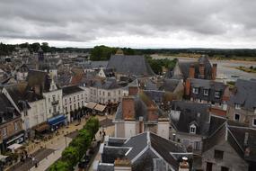 Small Town Frankreich in French