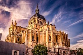 Almudena Madrid Cathedral monument