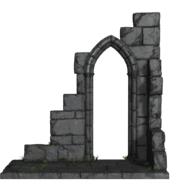 gateway architecture monument as 3d illustration