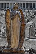 Grave Monument Angel