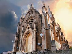 beautiful Gozo Church Lourdes