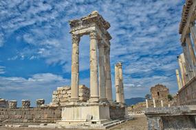 antique city of Pergamon in Turkey