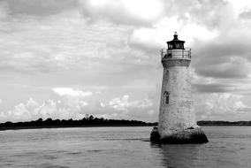 Cockspur Island Lighthouse in Georgia