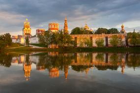 Moscow Monastery in Russia