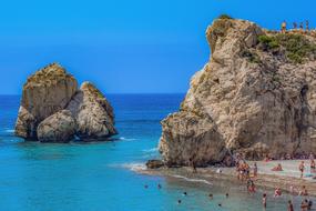 Cyprus Petra Tou Romiou landscape