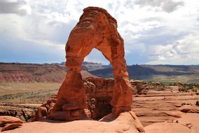 rocks of Arches National Park, USA