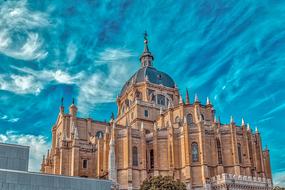 beautiful Cathedral Madrid