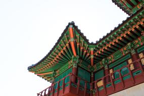 beautiful Castle Korean Traditional