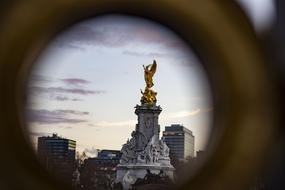 beautiful London Statue