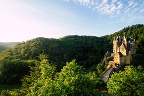 castle of Middle Ages in Scotland