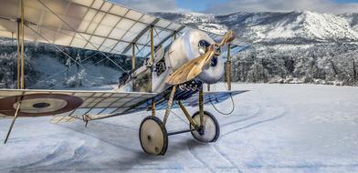 beautiful Bi Plane Aircraft