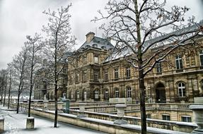 Luxembourg Palace - a palace built for Maria Medici in Paris