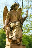 beautiful stone Angel Statue