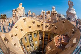Gaudi's masterpiece in Barcelona
