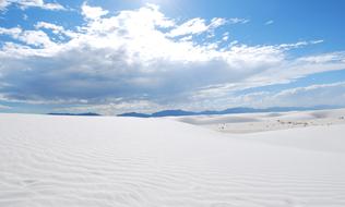 Scenic White Sand