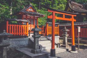 traditional oriental architecture in japan
