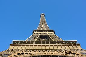 Eiffel Tower Of Paris City