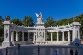 antique monument in mexico