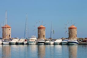 Windmills on Rhodes