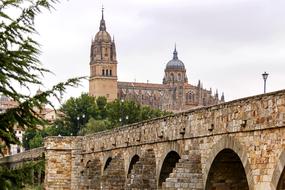 cathedral in Salamanca, Spain