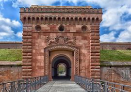 stone gate of an ancient fortress