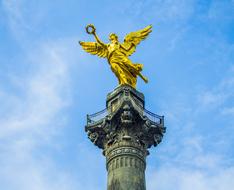 enchanting gold Angel Statue