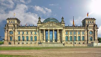 Reichstag - historical building in Berlin