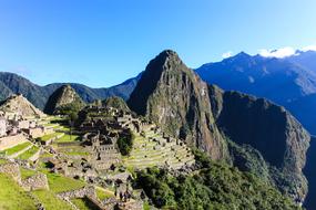 Machu Picchu - Inca civilization city in Peru