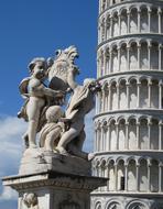 Pisa Leaning Tower Grandpa