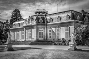 palace in DÃ¼sseldorf Benrath, Germany