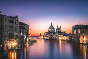 distant view of Basilica Di Santa Maria in Venice