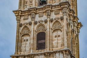 Beautiful and old Ayios Lazaros cathedral in Larnaca, Cyprus, Greece, at blue sky on background