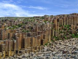 Pavement of the Giants- a natural monument in Northern Ireland