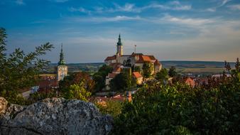 Mikulov Old Town in Czech Republic