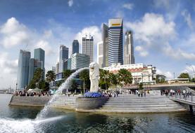 Singapore Merlion Park