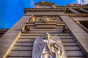 beautiful Cathedral Almudena Madrid