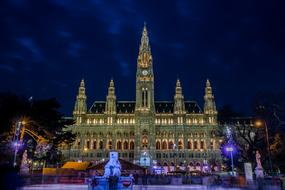 Vienna City Hall is Vienna's most important non-religious building