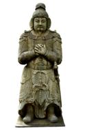 stone statue of a war in Beijing, China