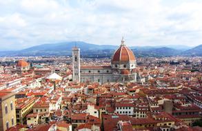Cityscape of Florence City in Italy