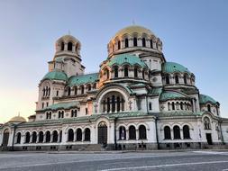 beautiful cathedral in Bulgaria