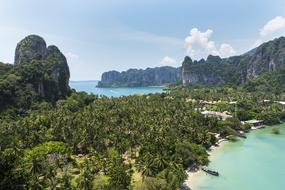 Railay Bay in Krabi, Thailand