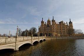 historical castle in Schwerin, Germany