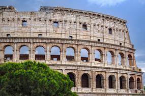 beautiful Antique Colosseum Monument