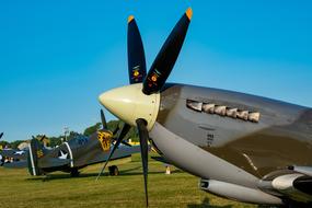 Vintage Spitfire Fighter