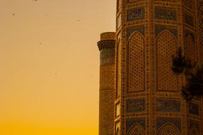 sher-dor madrasah - Monument in Samarkand, Uzbekistan