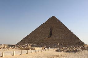 Photo of ancient pyramid in Egypt