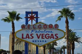 Las Vegas Strip sign