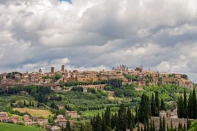 view of the medieval city