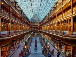 photo of shopping mall in Cleveland, Ohio