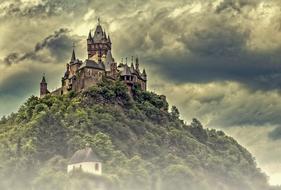 Castle Cochem Mosel